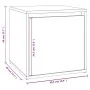 Sonoma Gray Plywood Hallway Furniture Set by vidaXL, Wardrobes - Ref: Foro24-3120195, Price: 107,30 €, Discount: %