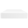 Colchón muelles ensacados cuero sintético blanco 100x200x20 cm de vidaXL, Colchones - Ref: Foro24-347743, Precio: 170,27 €, D...