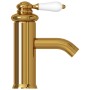 Goldener Waschbeckenhahn 130x180 mm von vidaXL, Wasserhähne - Ref: Foro24-149072, Preis: 38,72 €, Rabatt: %
