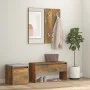 Set de muebles de recibidor madera contrachapada roble ahumado de vidaXL, Armarios roperos - Ref: Foro24-3120194, Precio: 98,...