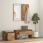 Flurmöbel-Set aus geräuchertem Eichensperrholz von vidaXL, Kleiderschränke - Ref: Foro24-3120194, Preis: 98,41 €, Rabatt: %