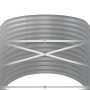 Jardinera arriate acero galvanizado antracita 152x80x68 cm
