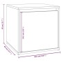 Flurmöbel-Set aus geräuchertem Eichensperrholz von vidaXL, Kleiderschränke - Ref: Foro24-3120194, Preis: 102,93 €, Rabatt: %