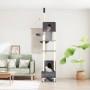 Deckenhoher Kratzbaum für Katzen, dunkelgrau, 277–303 cm von vidaXL, Katzenmöbel - Ref: Foro24-171614, Preis: 120,81 €, Rabat...