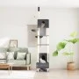 Floor to ceiling cat scratching post dark gray 277-303 cm by vidaXL, Cat furniture - Ref: Foro24-171614, Price: 118,64 €, Dis...