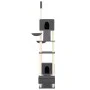 Floor to ceiling cat scratching post dark gray 277-303 cm by vidaXL, Cat furniture - Ref: Foro24-171614, Price: 118,64 €, Dis...
