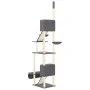 Floor to ceiling cat scratching post dark gray 277-303 cm by vidaXL, Cat furniture - Ref: Foro24-171614, Price: 118,64 €, Dis...