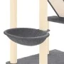 Floor to ceiling cat scratching post dark gray 277-303 cm by vidaXL, Cat furniture - Ref: Foro24-171614, Price: 118,64 €, Dis...