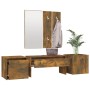 Flurmöbel-Set aus geräuchertem Eichensperrholz von vidaXL, Kleiderschränke - Ref: Foro24-3120200, Preis: 129,39 €, Rabatt: %
