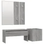 Sonoma grau Sperrholz Eingangshalle Möbel-Set von vidaXL, Kleiderschränke - Ref: Foro24-3120198, Preis: 102,00 €, Rabatt: %