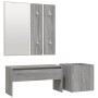 Sonoma grau Sperrholz Eingangshalle Möbel-Set von vidaXL, Kleiderschränke - Ref: Foro24-3120198, Preis: 104,99 €, Rabatt: %