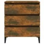Sideboard aus geräuchertem Eichensperrholz, 60 x 35 x 69 cm von vidaXL, Sideboards - Ref: Foro24-815807, Preis: 63,39 €, Raba...