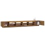 Set de muebles TV con LEDS 3 pzas contrachapada roble ahumado de vidaXL, Muebles TV - Ref: Foro24-3120176, Precio: 160,40 €, ...