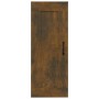Hängeschrank aus geräuchertem Eichenholz 35x34x90 cm von vidaXL, Schließfächer und Lagerschränke - Ref: Foro24-817453, Preis:...