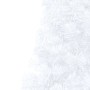 Half Christmas tree with lights and balls white 180 cm by vidaXL, Christmas trees - Ref: Foro24-3077656, Price: 59,13 €, Disc...