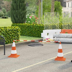 Retractable bars for traffic cones 10 pcs ABS 116-197 cm by vidaXL, Road and traffic signs - Ref: Foro24-153110, Price: 56,16...