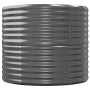 Jardinera arriate acero galvanizado antracita 224x80x68 cm