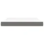 Colchón de muelles ensacados de tela gris oscuro 160x200x20 cm de vidaXL, Colchones - Ref: Foro24-347815, Precio: 250,92 €, D...
