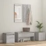 Sonoma grau Sperrholz Eingangshalle Möbel-Set von vidaXL, Kleiderschränke - Ref: Foro24-3120201, Preis: 131,29 €, Rabatt: %