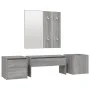 Sonoma grau Sperrholz Eingangshalle Möbel-Set von vidaXL, Kleiderschränke - Ref: Foro24-3120201, Preis: 131,29 €, Rabatt: %