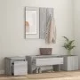 Sonoma grau Sperrholz Eingangshalle Möbel-Set von vidaXL, Kleiderschränke - Ref: Foro24-3120201, Preis: 131,29 €, Rabatt: %