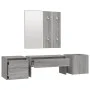Sonoma grau Sperrholz Eingangshalle Möbel-Set von vidaXL, Kleiderschränke - Ref: Foro24-3120201, Preis: 131,29 €, Rabatt: %