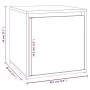 Sonoma grau Sperrholz Eingangshalle Möbel-Set von vidaXL, Kleiderschränke - Ref: Foro24-3120201, Preis: 131,29 €, Rabatt: %