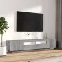 Set muebles TV con LEDs 2 pzas madera contrachapada gris Sonoma de vidaXL, Muebles TV - Ref: Foro24-3120171, Precio: 116,26 €...