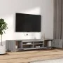 Set muebles TV con LEDs 2 pzas madera contrachapada gris Sonoma de vidaXL, Muebles TV - Ref: Foro24-3120171, Precio: 116,26 €...