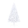 Half Christmas tree with white lights and balls 120 cm by vidaXL, Christmas trees - Ref: Foro24-3077657, Price: 70,59 €, Disc...