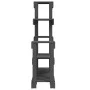 Plant stand solid gray pine wood 92x25x97 cm by vidaXL, Pot stands - Ref: Foro24-822104, Price: 75,87 €, Discount: %