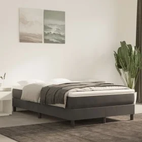 Dunkelgraue Taschenfederkernmatratze aus Samt, 120 x 200 x 20 cm von vidaXL, Matratzen - Ref: Foro24-347769, Preis: 159,34 €,...