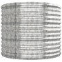 Jardinera arriate acero galvanizado plata 296x80x68 cm