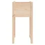 Planter 2 units solid pine wood 40x40x81 cm by vidaXL, Pots and planters - Ref: Foro24-822123, Price: 64,46 €, Discount: %