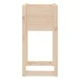 Planter 2 units solid pine wood 40x40x81 cm by vidaXL, Pots and planters - Ref: Foro24-822123, Price: 64,46 €, Discount: %
