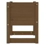 Jardinera madera maciza de pino marrón miel 40x40x52,5 cm de vidaXL, Maceteros y jardineras - Ref: Foro24-822113, Precio: 40,...