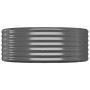 Jardinera arriate acero galvanizado antracita 175x100x36cm