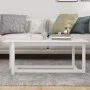 Couchtisch aus massivem weißem Kiefernholz, 110 x 55 x 45 cm von vidaXL, Couchtisch - Ref: Foro24-822168, Preis: 77,37 €, Rab...