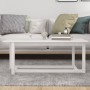 Couchtisch aus massivem weißem Kiefernholz, 110 x 55 x 45 cm von vidaXL, Couchtisch - Ref: Foro24-822168, Preis: 78,35 €, Rab...