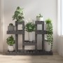Pflanzenständer aus massivem Kiefernholz grau 104,5x25x77,5 cm von vidaXL, Topfständer - Ref: Foro24-822099, Preis: 75,76 €, ...