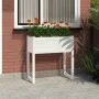 Pflanzgefäß aus massivem Weißkiefernholz, 78 x 40 x 81 cm von vidaXL, Töpfe und Pflanzgefäße - Ref: Foro24-822133, Preis: 77,...