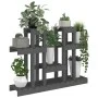 Soporte para plantas madera maciza pino gris 104,5x25x77,5 cm de vidaXL, Soportes para macetas - Ref: Foro24-822099, Precio: ...