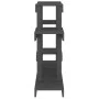 Soporte para plantas madera maciza pino gris 104,5x25x77,5 cm de vidaXL, Soportes para macetas - Ref: Foro24-822099, Precio: ...