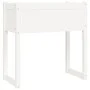 Solid white pine wood planter 78x40x81 cm by vidaXL, Pots and planters - Ref: Foro24-822133, Price: 77,27 €, Discount: %