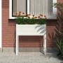 Jardinera madera maciza de pino blanco 78x40x81 cm de vidaXL, Maceteros y jardineras - Ref: Foro24-822133, Precio: 78,17 €, D...