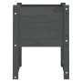Planter 2 units solid gray pine wood 40x40x52.5 cm by vidaXL, Pots and planters - Ref: Foro24-822112, Price: 69,53 €, Discoun...