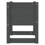 Planter 2 units solid gray pine wood 40x40x52.5 cm by vidaXL, Pots and planters - Ref: Foro24-822112, Price: 70,18 €, Discoun...