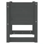 Planter 2 units solid gray pine wood 40x40x52.5 cm by vidaXL, Pots and planters - Ref: Foro24-822112, Price: 69,53 €, Discoun...