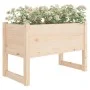Pflanzgefäß aus massivem Kiefernholz 78x40x52 cm von vidaXL, Töpfe und Pflanzgefäße - Ref: Foro24-822117, Preis: 54,09 €, Rab...