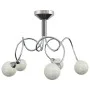 Lámpara de techo pantallas cristal redonda 5 bombillas LED G9 by vidaXL, ceiling lights - Ref: Foro24-337907, Price: 44,60 €,...